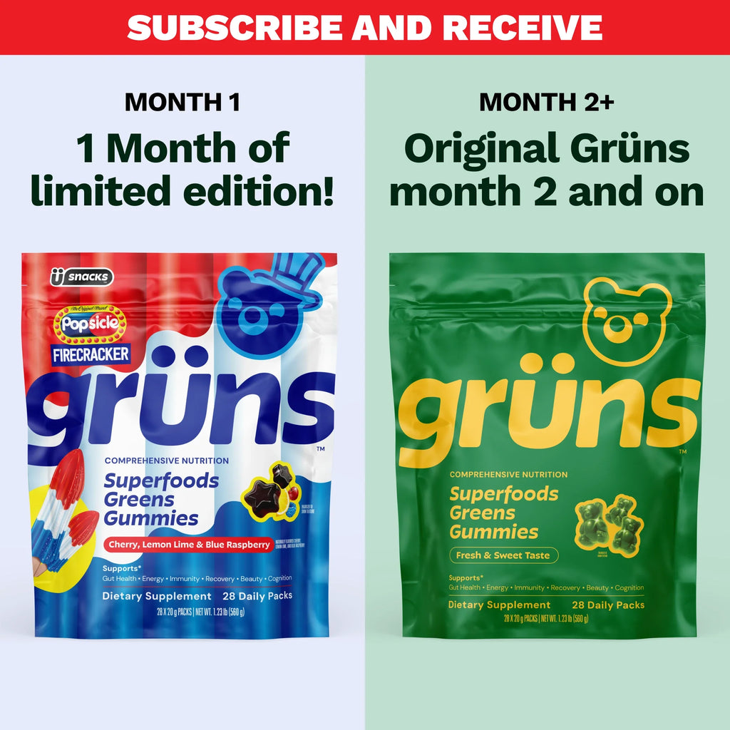 Popsicle® Firecracker Grüns - Simple Start Bites