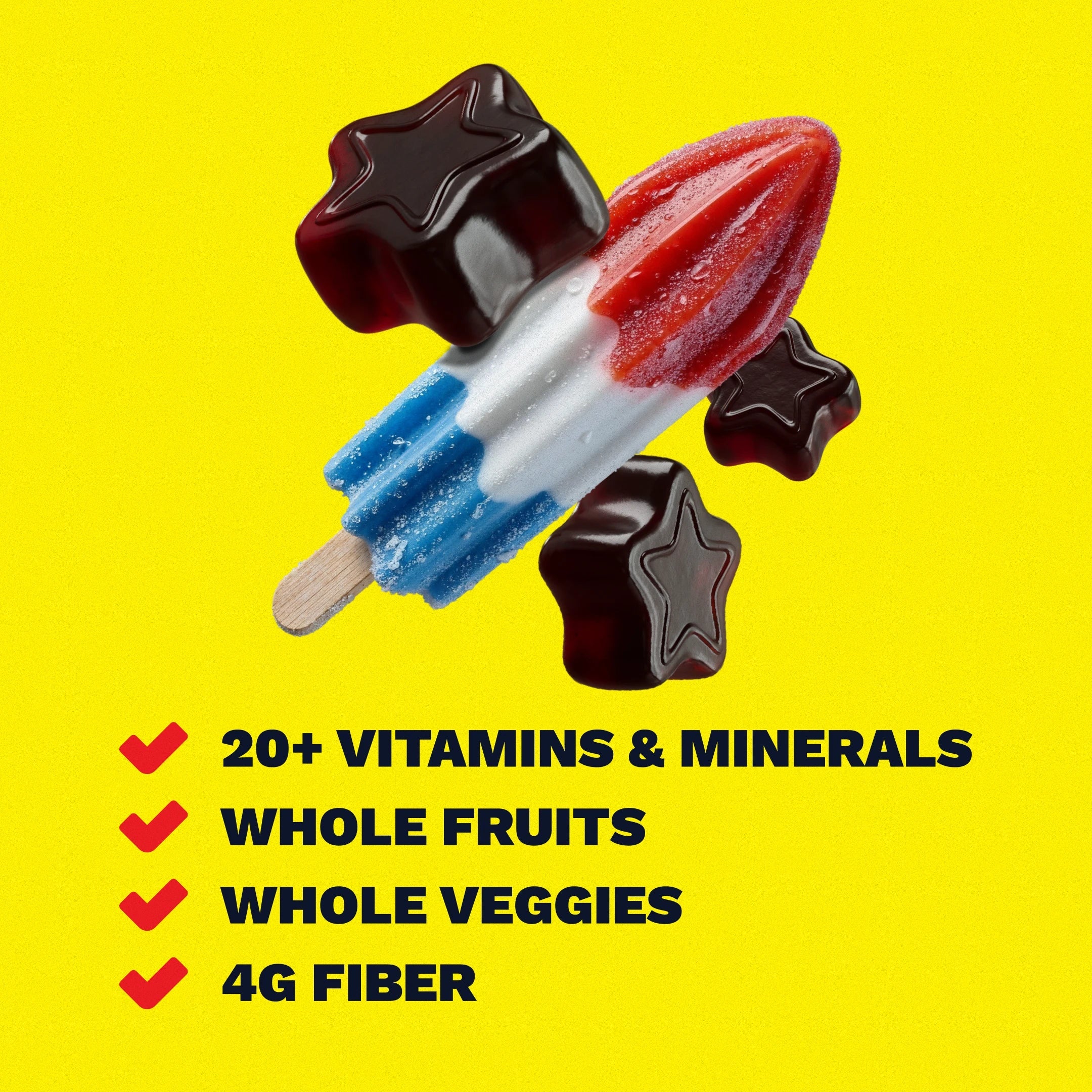 Popsicle® Firecracker Grüns Kids - Fresh Greens Upgrade