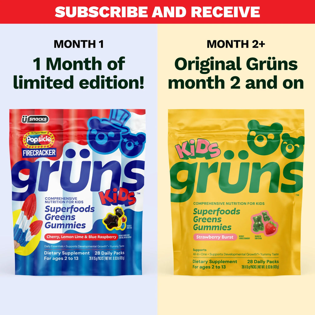 Popsicle® Firecracker Grüns Kids - Fresh Greens Upgrade