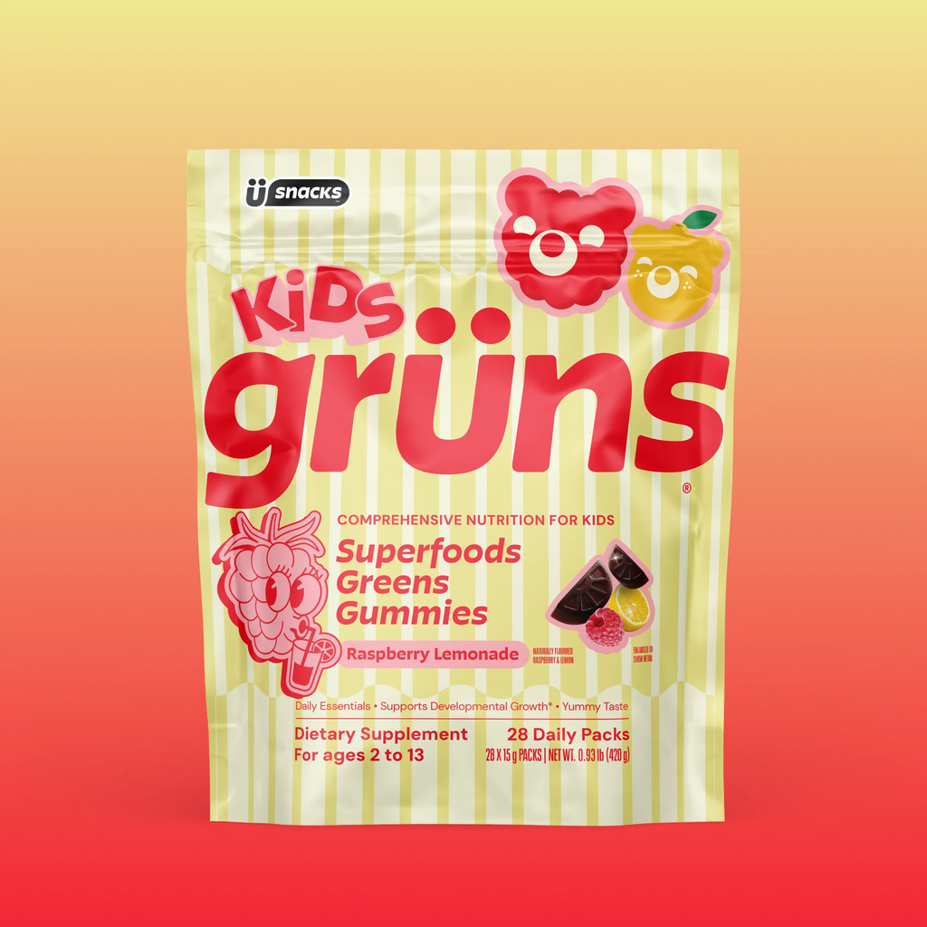Grüns Kids Raspberry Lemonade - Tasty Daily Nutrition